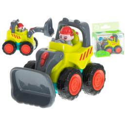 Buldozer de construcții Aga cu șofer