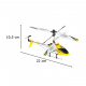 Elicopter RC Syma SYMA S107H 2,4GHz RTF galben