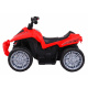 ATV Little Monster pe baterii pentru copii mici Roșu cu motor de 25W