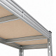 Raft metalic Linder Exclusiv 160x60x180 cm 4 polițe