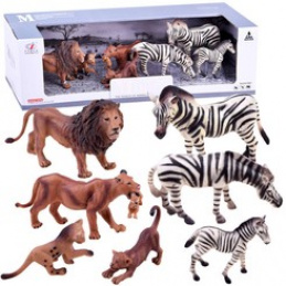 Set de animale SAFARI figurine leu, zebre ZA2987 universal
