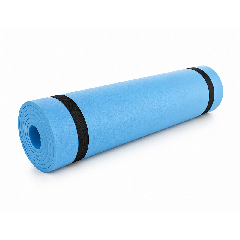 Saltea de yoga Karimatka 180x50 cm Albastră