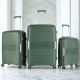 Set de valize de călătorie Aga Travel MR4682 Verde închis