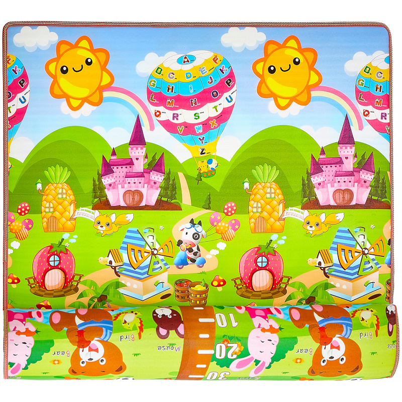 Aga4Kids Covoraș de joacă din spumă pentru copii 150x180 cm 6DZ165 - CALITATEA A II-A