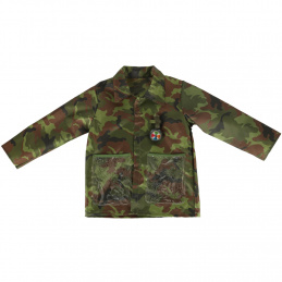 Set de costume de carnaval soldat 3-8 ani