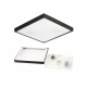 LED plafonieră 2xE27 IP20 LARI-S NEGRU
