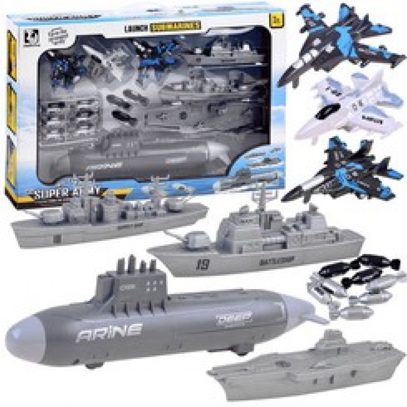 Set de avioane și nave în bătălia navală ZA3812