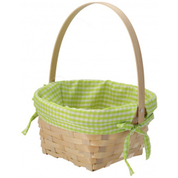 Coș de Paște din bambus