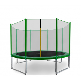 Aga SPORT PRO Trambulină 335 cm Dark Green + plasă de protecție