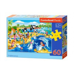 Puzzle 60 buc. Delfinariu universal
