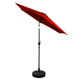 Aga Umbrelă de grădină înclinabilă 250 cm Roșie