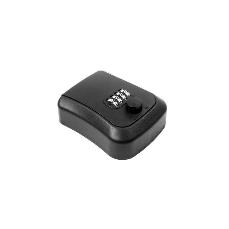 Aga Cutie pentru chei cu încuietoare cu cod 11,5x9,5x3,6 cm Neagră