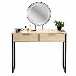 Măsuță de toaletă cosmetică cu oglindă