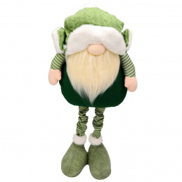 Ornament spiriduș de Crăciun cu picioare telescopice - 41-66 cm