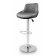 Aga 2x Scaun de bar Gri
