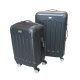 Set de valize Linder Exclusiv LUXURY mărime. S,L Black 2CZ021 - II. CALITATE