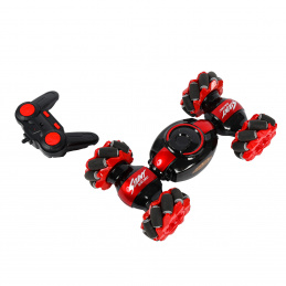 Aga4Kids Mașină cascadorie RC controlată prin mișcarea mâinii Roșie - 6DZ005 - 2.CALITATE