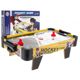 Masă portabilă pentru jocul de Air Hockey pentru copii 3+ și adulți + Suflantă + 2 Palete + 2 Puck-uri