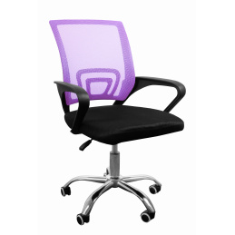 Scaun de birou Aga MR2077 Negru - Violet