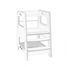 Kiduku Turnul de învățare pentru copii Alb