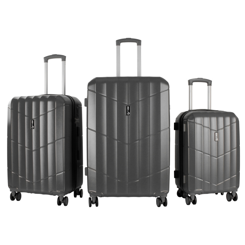 Set de valize de călătorie Aga Travel MR4669 Gri