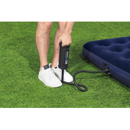 Pompa manuală cu piston BESTWAY 0,85l/ciclu + 3 Duze + Furtun flexibil