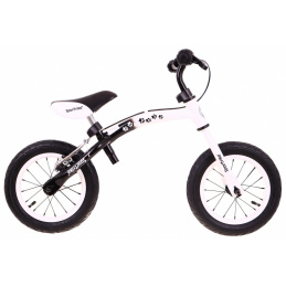 Bicicletă de echilibru pentru copii Boomerang SporTrike Alb Învățare a mersului + Cadru reglabil