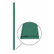 Aga Husă pentru stâlpii de susținere ai trambulinelor SPORT EXCLUSIVE 180-500 cm Verde închis