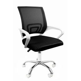 Scaun de birou Aga MR2073 Negru - Alb