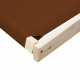 Aga Acoperiș pentru nisipar pentru copii 120x120 cm Maro