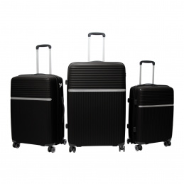 Set de valize de călătorie Aga Travel MR4679 Negru