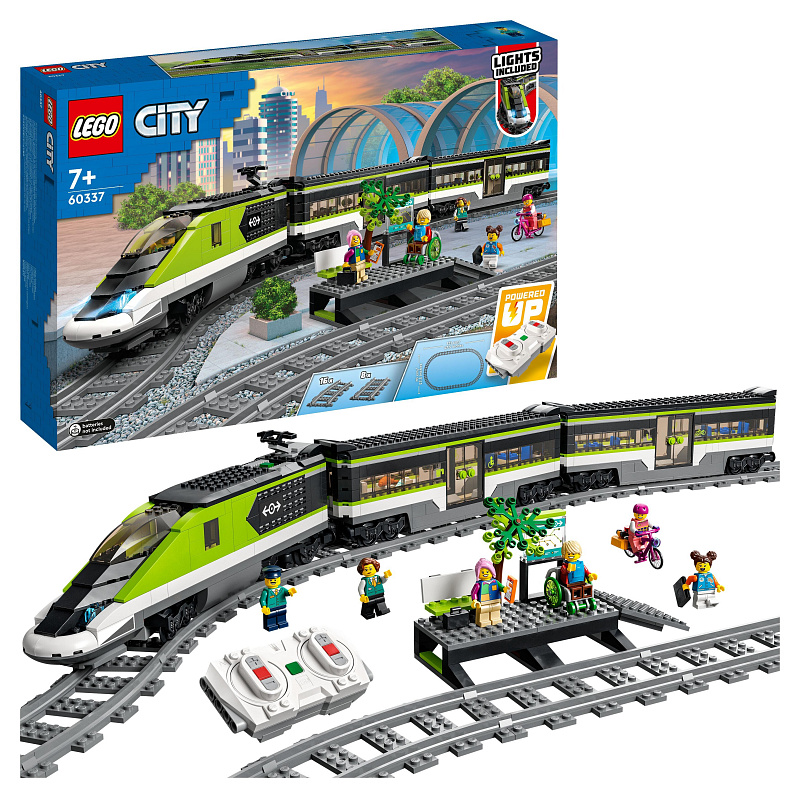 LEGO® City 60337 Tren expres de pasageri