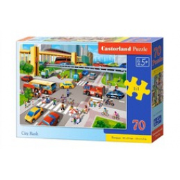 Puzzle 70 buc. City Rush universal