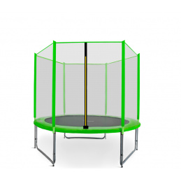 Aga SPORT PRO Trambulină 150 cm Light Green + plasă de protecție