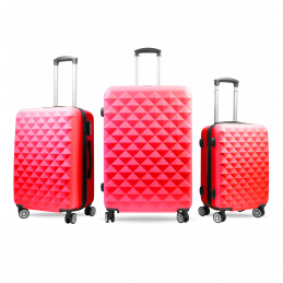 Set de valize de călătorie Aga Travel MR4655 Roșu