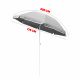 Linder Exclusiv Umbrelă de grădină 200 cm Bej