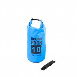 Aga Sac impermeabil 10 l Albastru deschis
