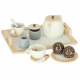 Aga Set de cafea din lemn pentru copii, 14 piese