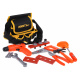 Set de bricolaj cu centură de unelte pentru copii 3+ Șurubelniță interactivă + accesorii