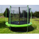 Aga SPORT FIT Trambulină 305 cm Light Green + plasă de protecție interioară