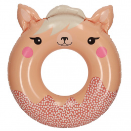 INTEX 59266 Colac de înot animal roz roz 6+