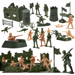 Set de figurine militare Aga Sada 114 buc.
