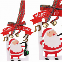 Decorațiune de Crăciun pentru brad cu Moș Nicolae Decorațiune de Crăciun pentru brad cu Moș Nicolae