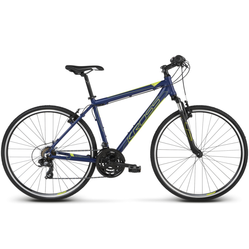Bicicletă pentru bărbați KROSS Evado 1.0 28" Albastru