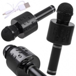 Microfon karaoke wireless IN0136 - Negru