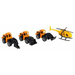 Set Parcare și Șantier + Mașinuțe Set Parcare și Șantier + Mașinuțe