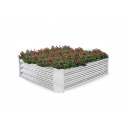 Aga Strat ridicat 120x90x30 cm oțel galvanizat