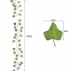 Iederă artificială cu frunze mici suspendată 50,4 m Gardlov 19737