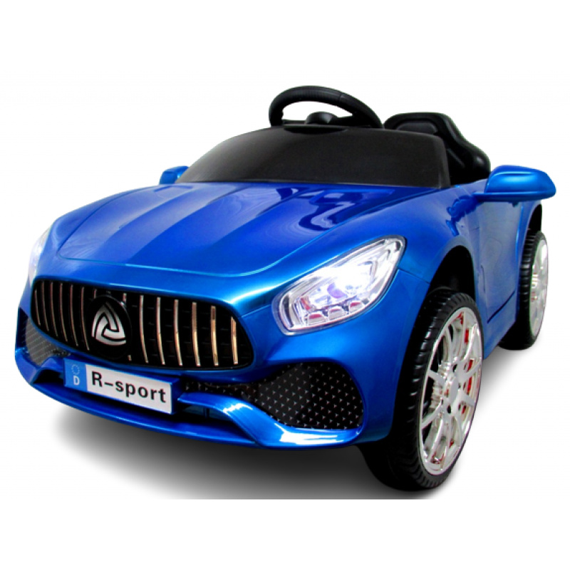 R-Sport Mașinuță electrică Cabrio B3 Albastră