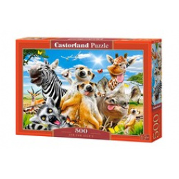 Puzzle 500 buc. Selfie African universal